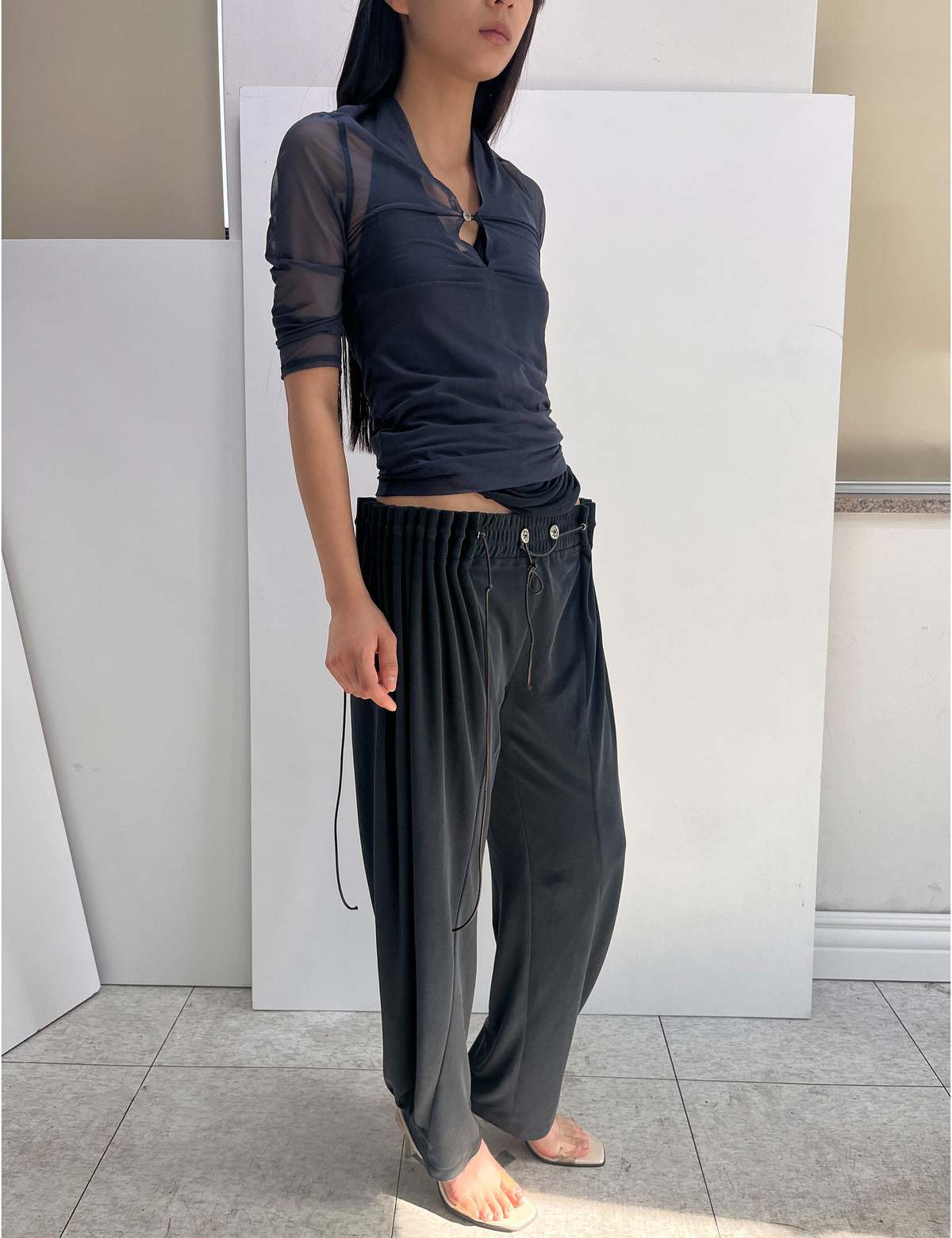 ULIKASANCTUS Curtain Jogger Pants - Image 5 of 7