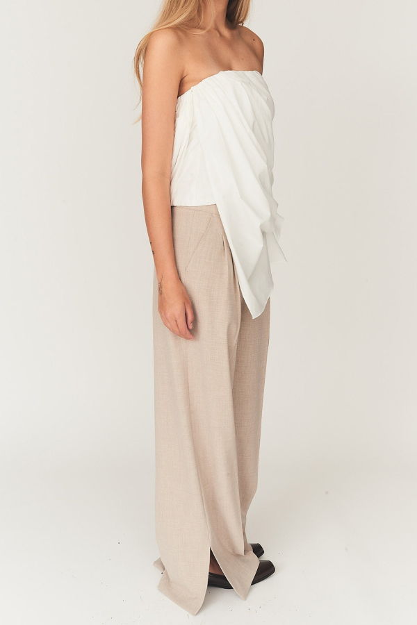 The Garment Bazaar Bustier - White