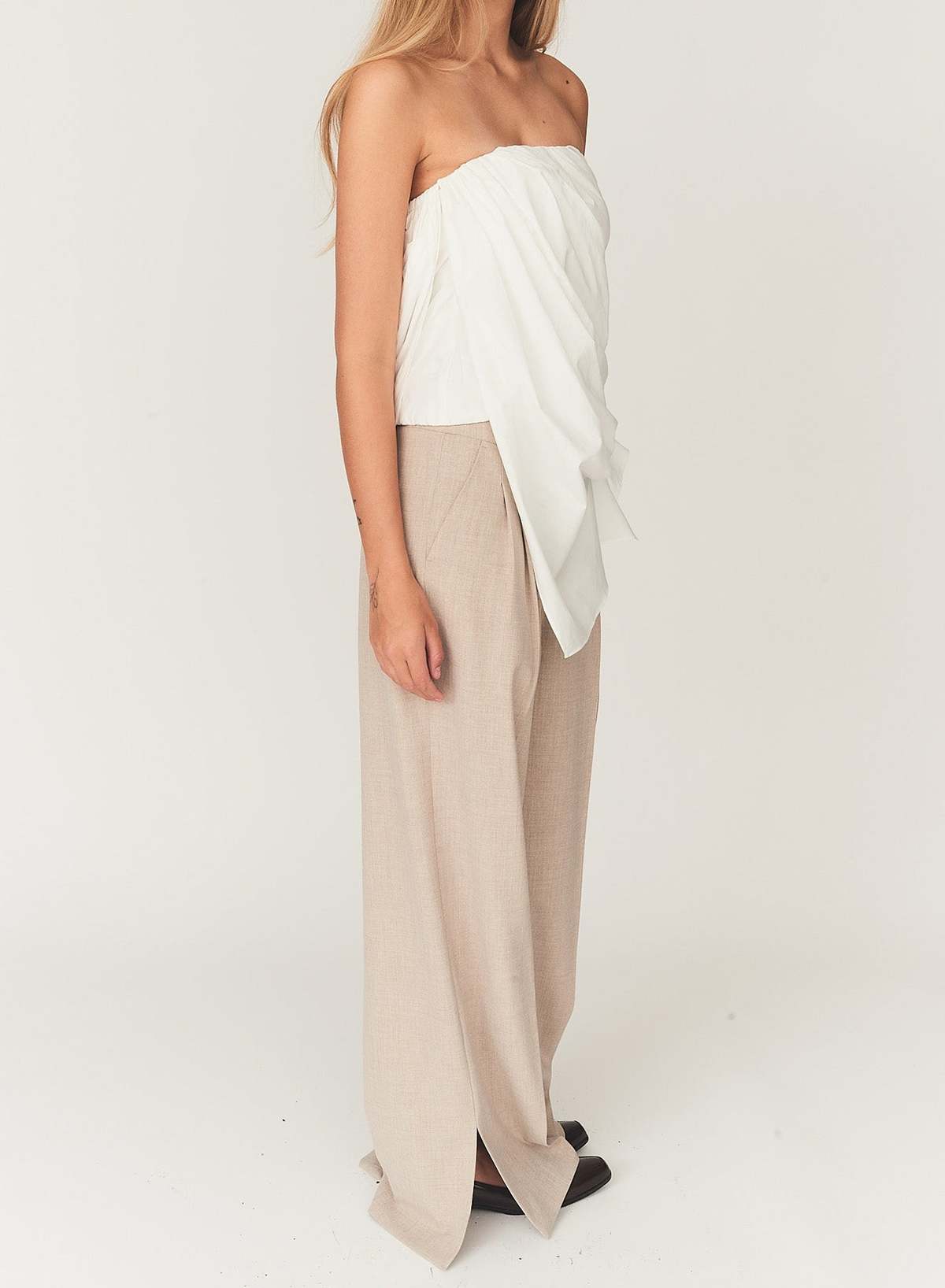 The Garment Bazaar Bustier - White - Image 2 of 5