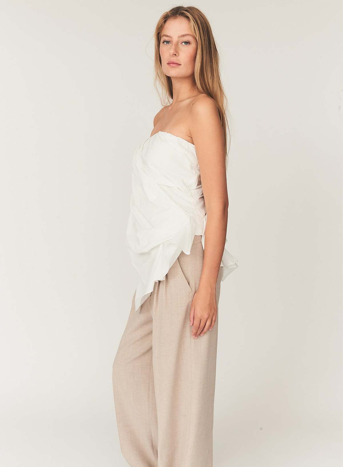 The Garment Bazaar Bustier - White - Image 3 of 5