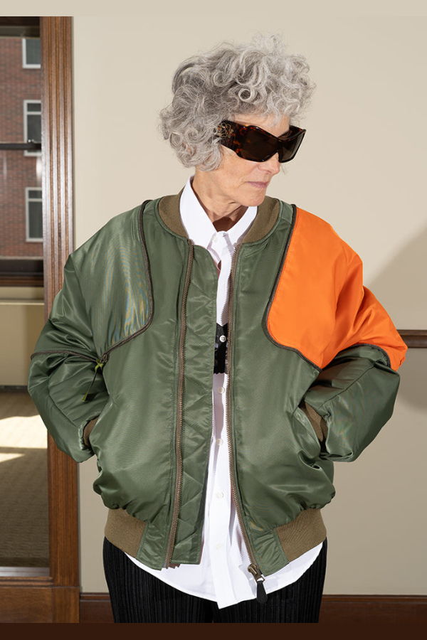 Kapital MA-1 Nylon Sham Bomber Jacket