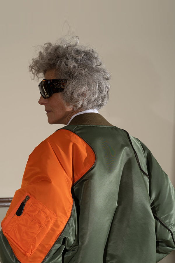 Kapital MA-1 Nylon Sham Bomber Jacket