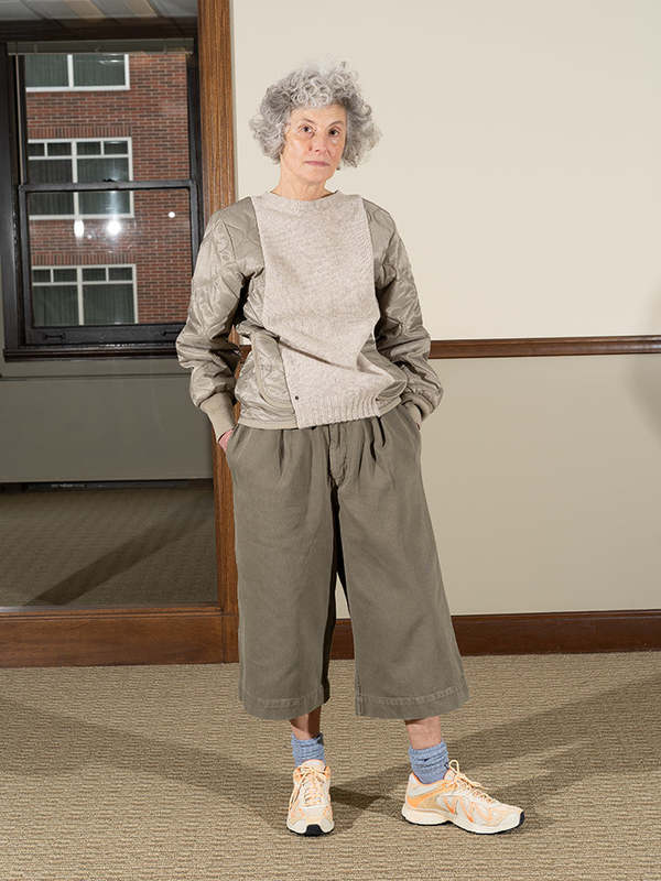 Lauren Manoogian Washed Crop Trouser - Fatigue