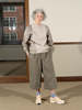 Lauren Manoogian Washed Crop Trouser - Fatigue - Thumbnail 1
