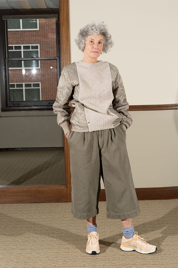 Lauren Manoogian Washed Crop Trouser - Fatigue