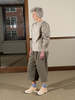 Lauren Manoogian Washed Crop Trouser - Fatigue - Thumbnail 2