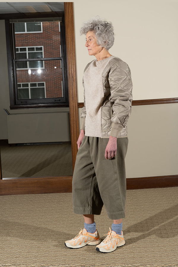 Lauren Manoogian Washed Crop Trouser - Fatigue