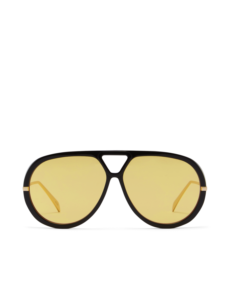Banb Eyewear The Harley Sunglasses - Black/Yellow