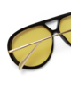Banbé Eyewear The Harley Sunglasses - Black/Yellow - Thumbnail 7
