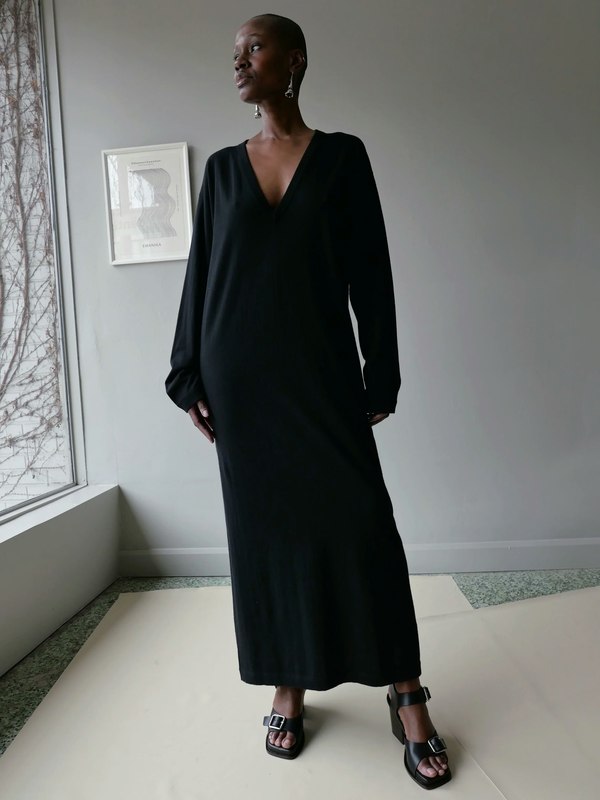 Extreme Cashmere N480 Invite Dress - Raven