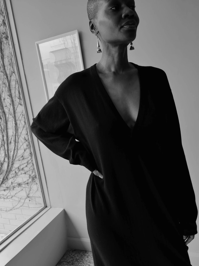 Extreme Cashmere N480 Invite Dress - Raven