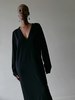 Extreme Cashmere N°480 Invite Dress - Raven - Thumbnail 4