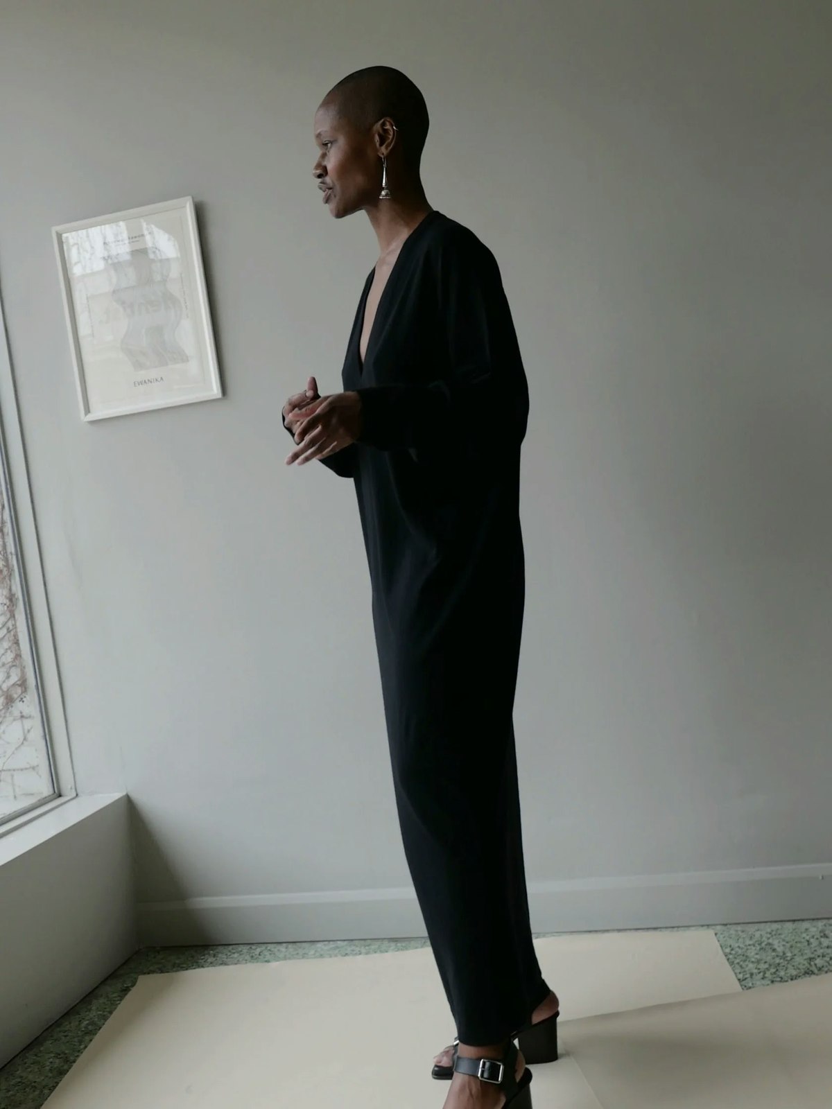 Extreme Cashmere N°480 Invite Dress - Raven - Image 6 of 6