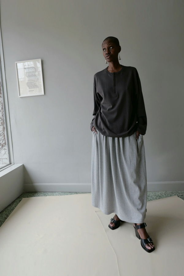 Extreme Cashmere N°407 Fatou Henley T-Shirt