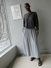 Extreme Cashmere N°407 Fatou Henley T-Shirt - Mud - Thumbnail 2