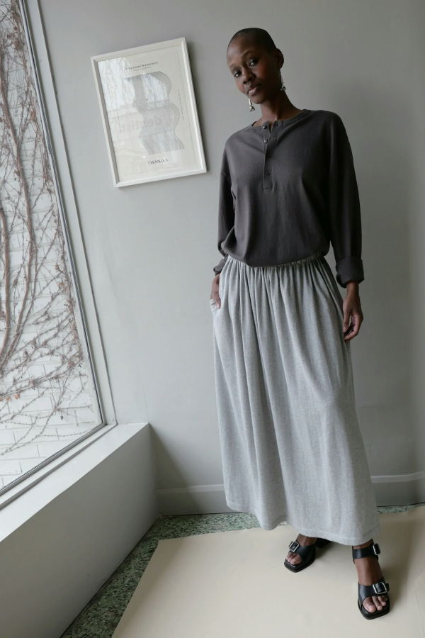 Extreme Cashmere N°407 Fatou Henley T-Shirt