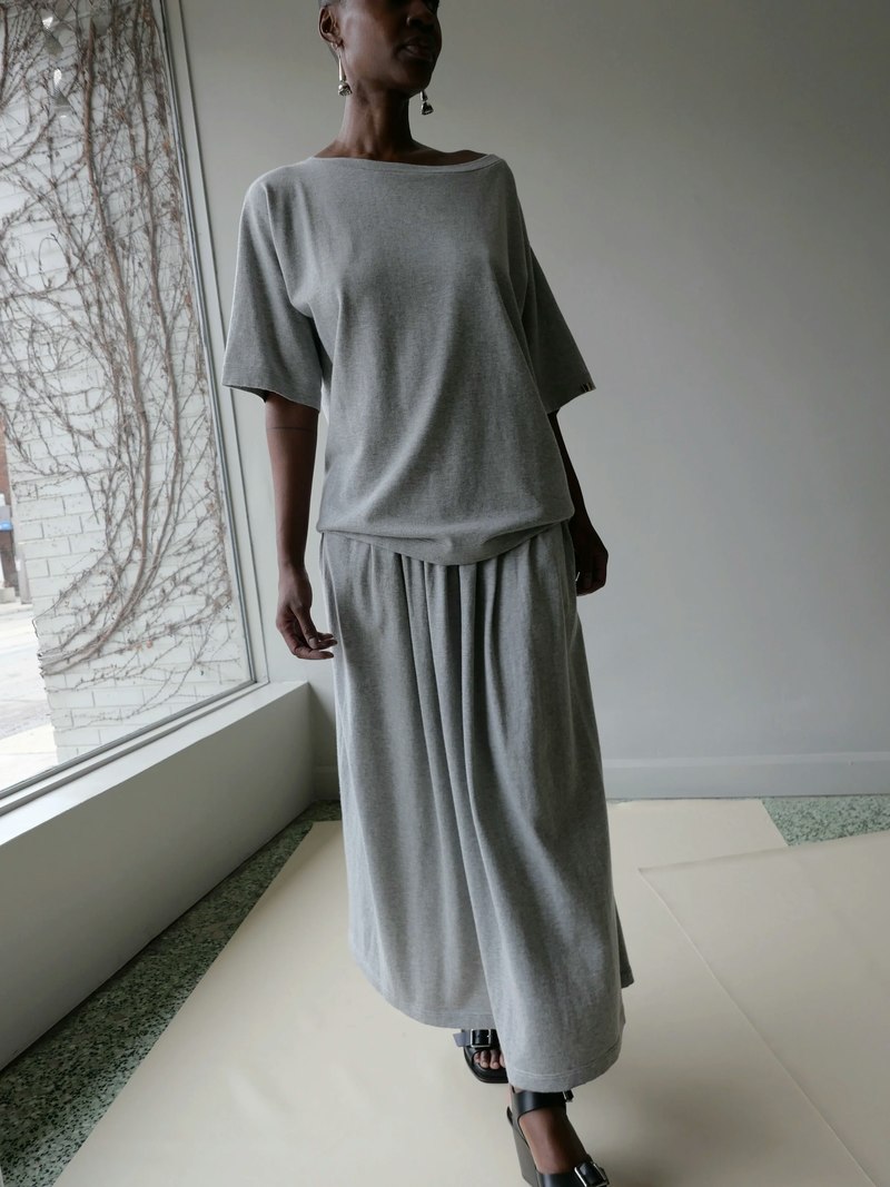 Extreme Cashmere N472 Collum Top - Grey