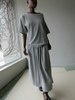 Extreme Cashmere N°403 Mary Short Skirt - Grey - Thumbnail 2