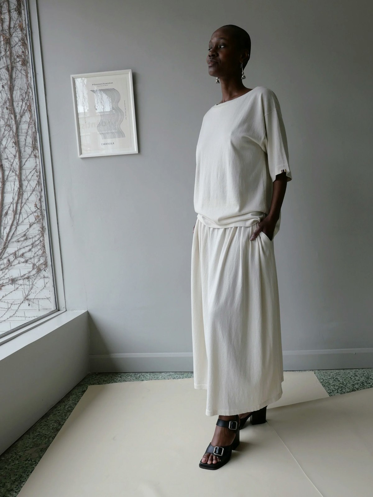 Extreme Cashmere N°472 Collum Top - Bone - Image 2 of 4