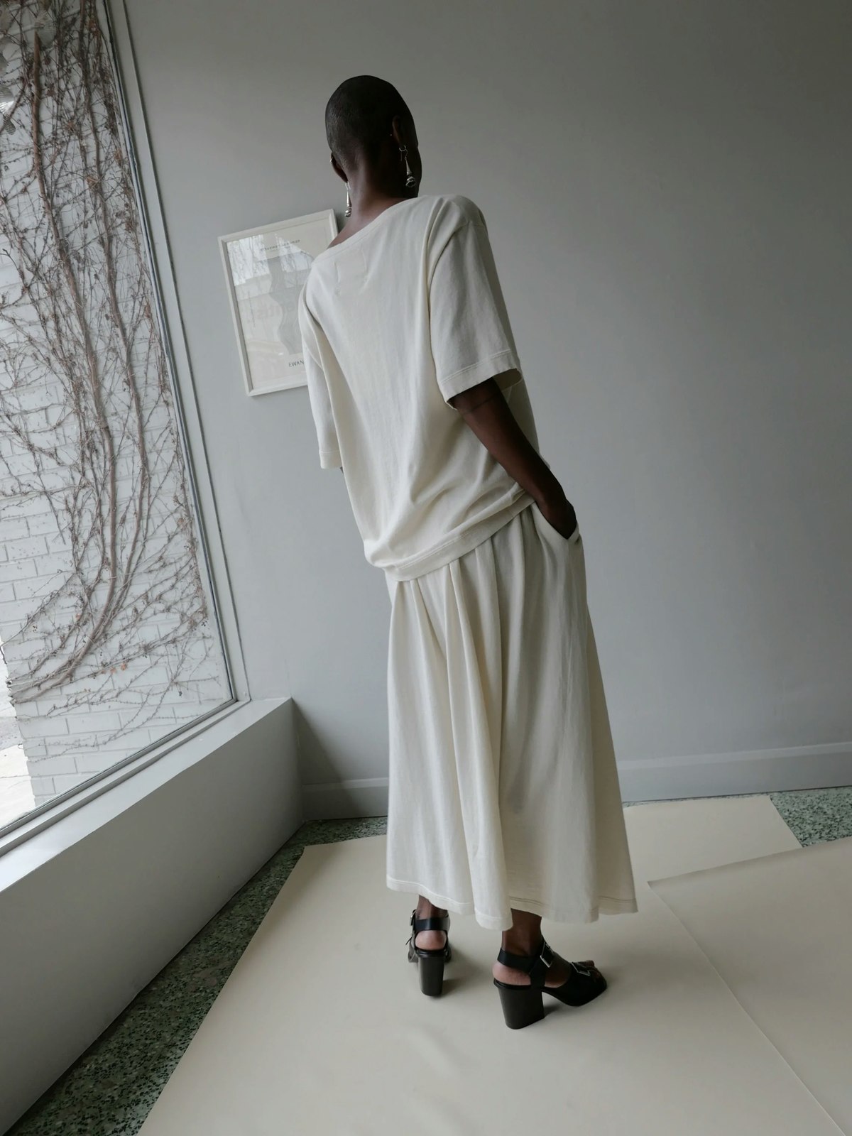 Extreme Cashmere N°472 Collum Top - Bone - Image 3 of 4