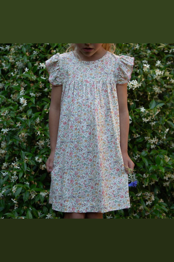 KIDS Beet World Girls Hannah Dress with Flutter Sleeves