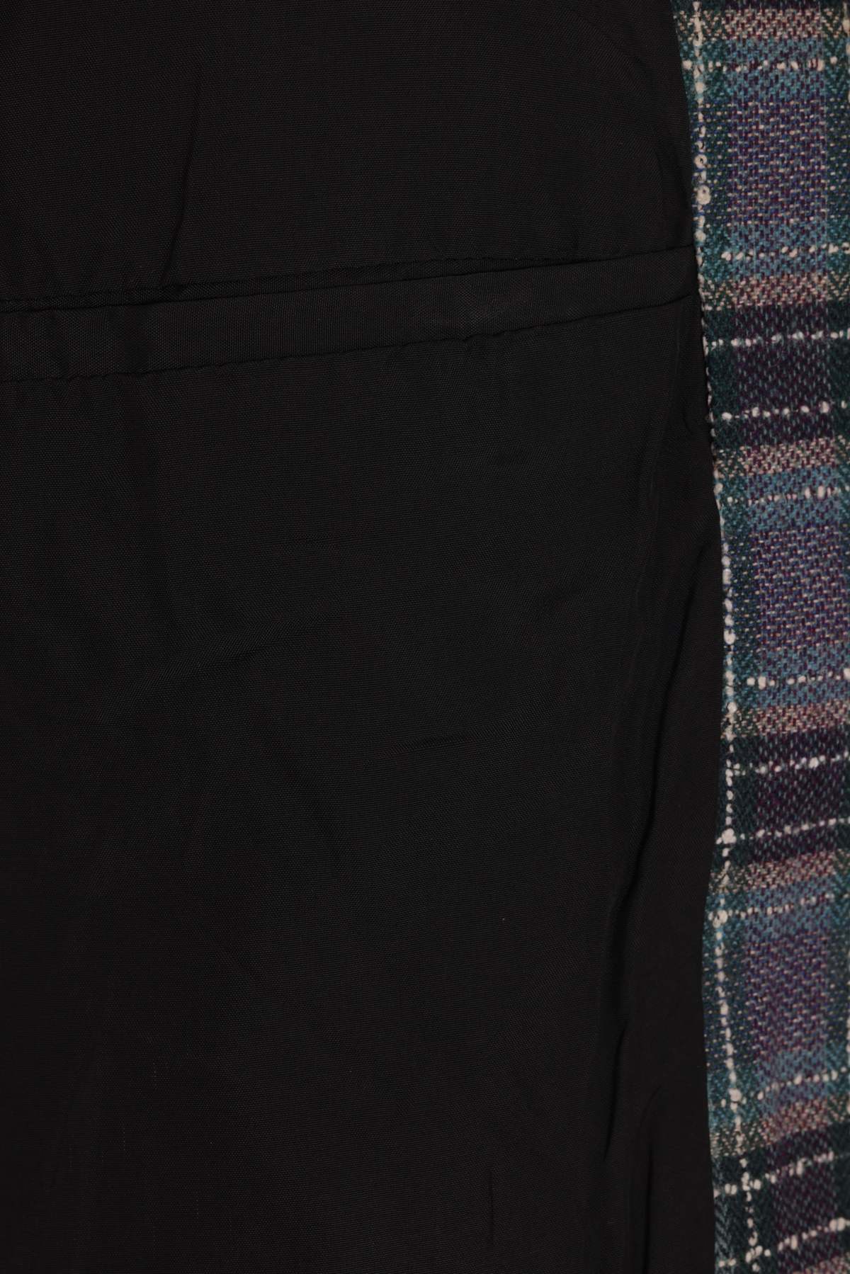 (Unattributed) 1980s–1990s, broken plaid lounge jacket, nubby tweed, workshop production - Image 5 of 5