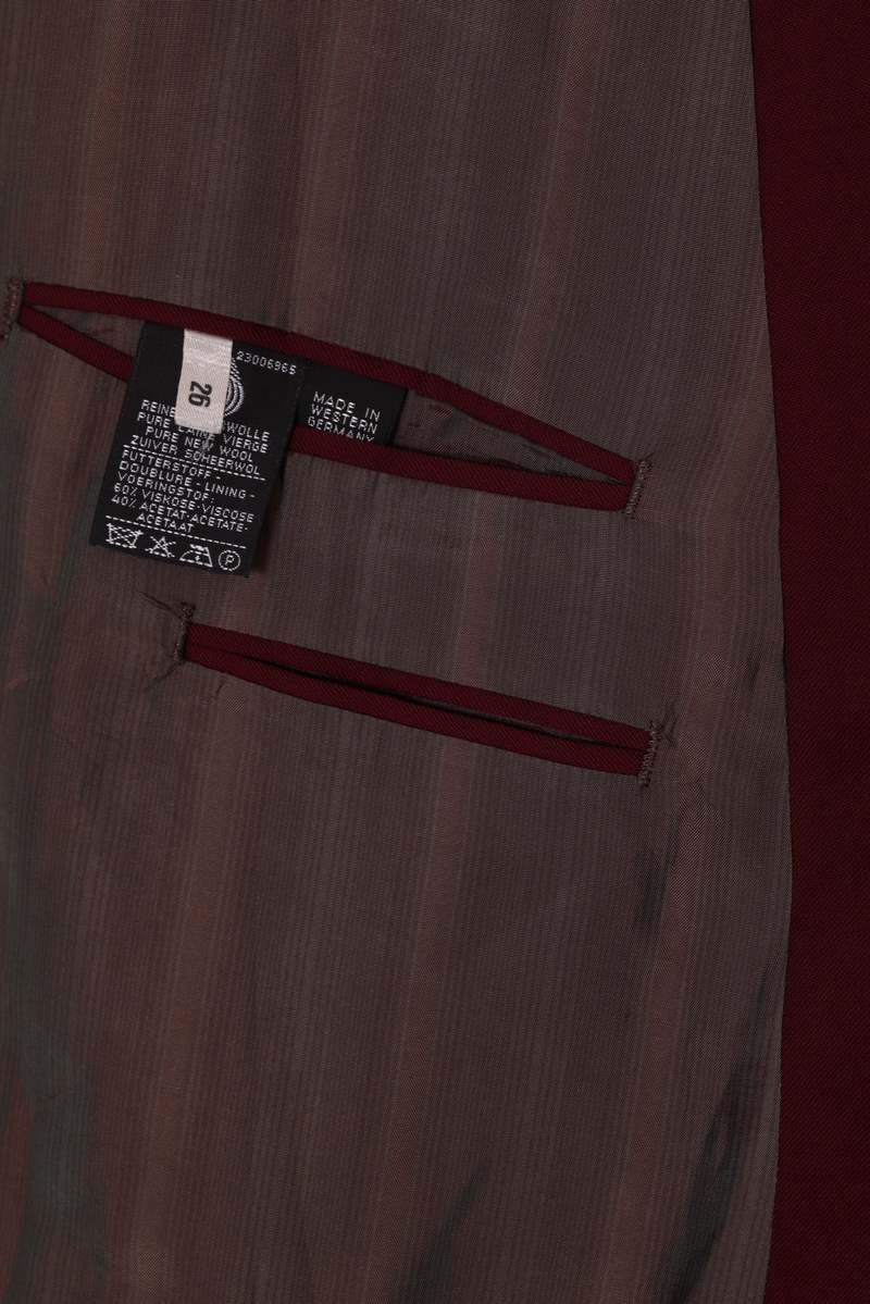 (Unattributed) Double-Breasted Blazer, Wool Shell, Late Cold War Period, West Germany