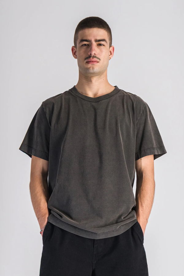 Parages Faded Heavyweight Cotton T-Shirt