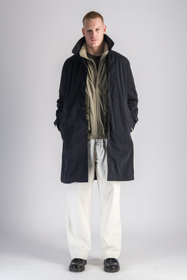 Parages Water-Repellent Oversized Corsaro Trench Coat