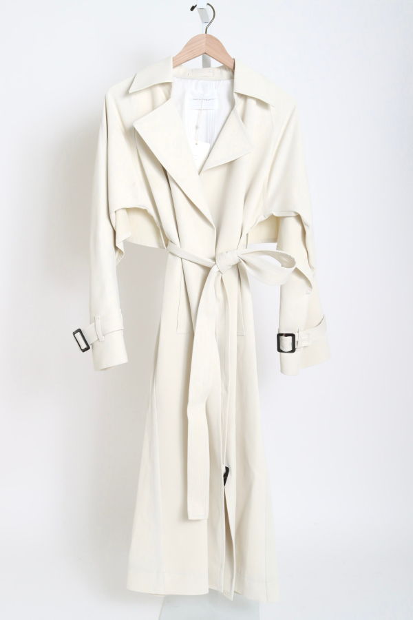MARIA McMANUS Cape Trench Coat
