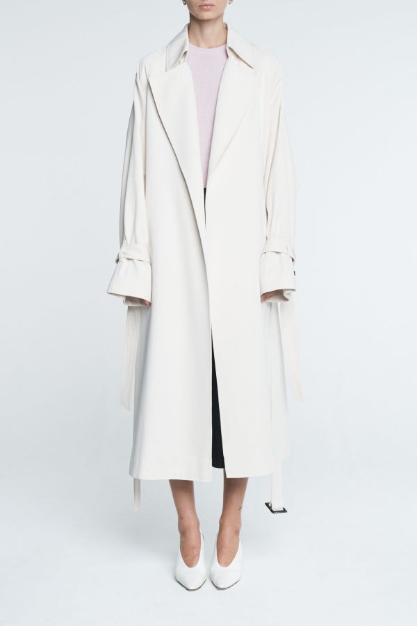 MARIA McMANUS Cape Trench Coat