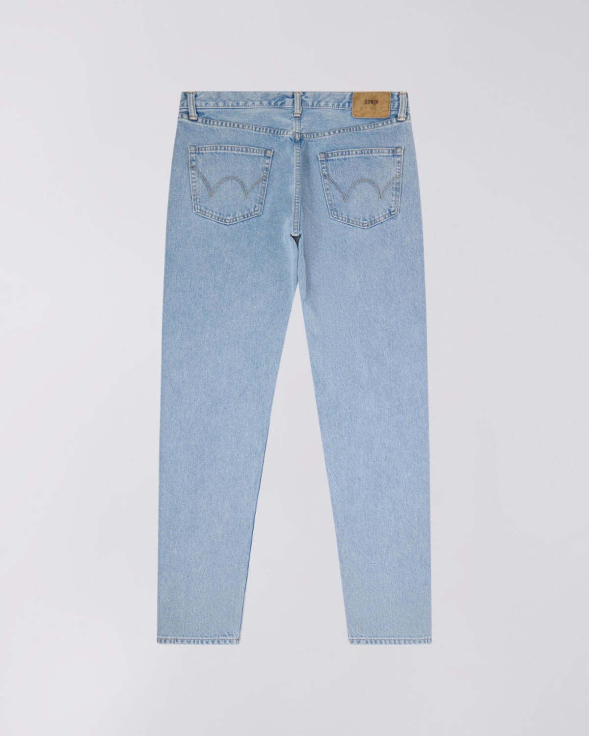 Edwin Regular Tapered Made in Japan Jeans - Blue Light Used - Image 5 of 8