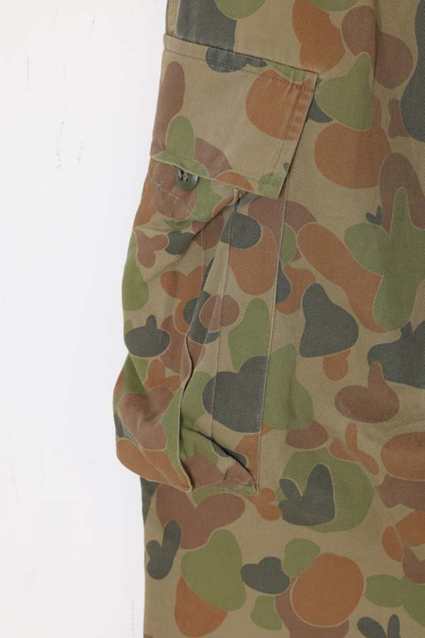 (Unattributed) 1970s1980s, Military-Issue, Auscam Spot Camouflage, Side Cargo, Combat