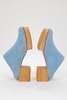 Beklina Matisse Platform Mules - Hydrangea - Thumbnail 3