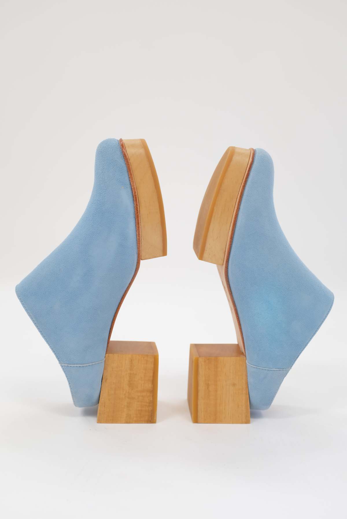 Beklina Matisse Platform Mules - Hydrangea - Image 3 of 5