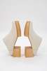 Beklina Matisse Platform Mules - Off White - Thumbnail 1