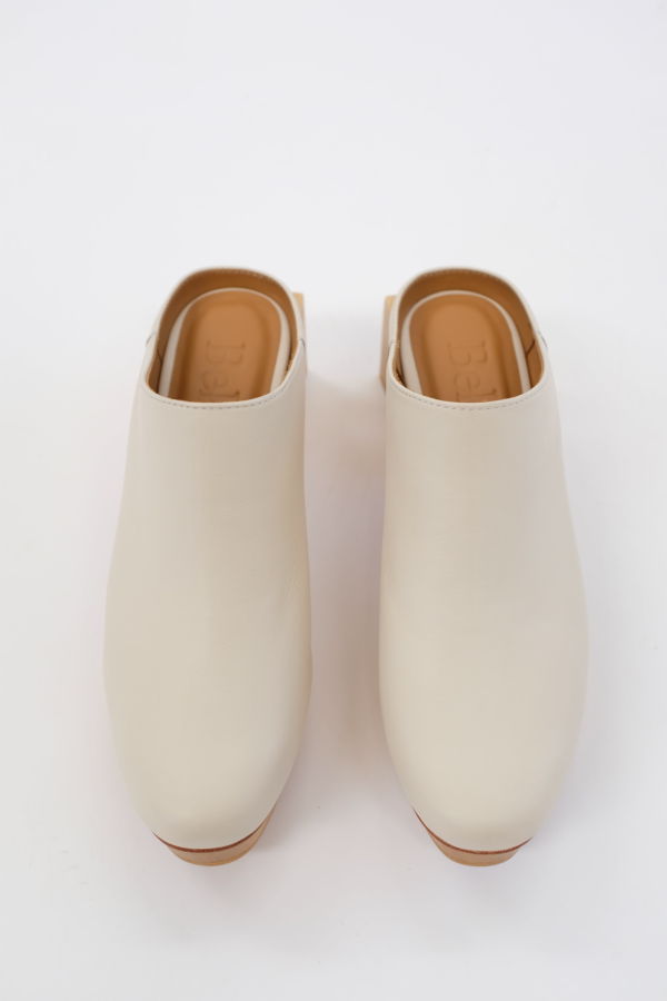 Beklina Matisse Platform Mules - Off White