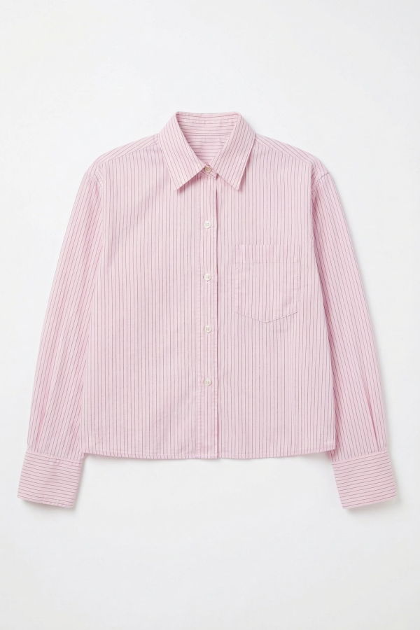 Academia Mia Shirt - Pink Stripe