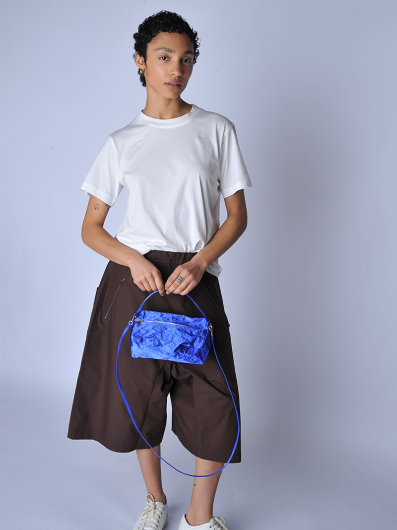 Zilla Mykonos Satin Box Bag