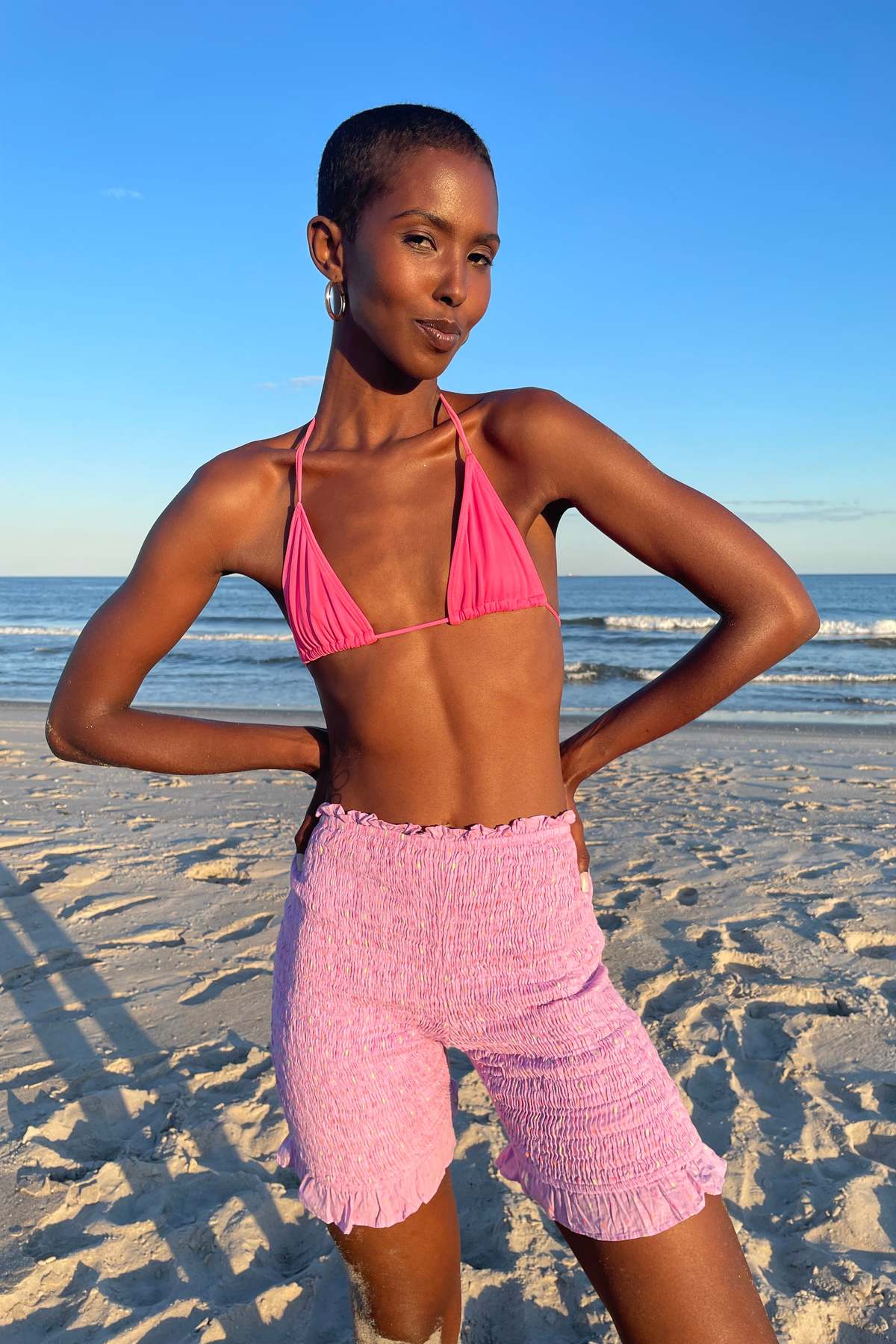 Abacaxi Smocked Shorts - Image 5 of 11