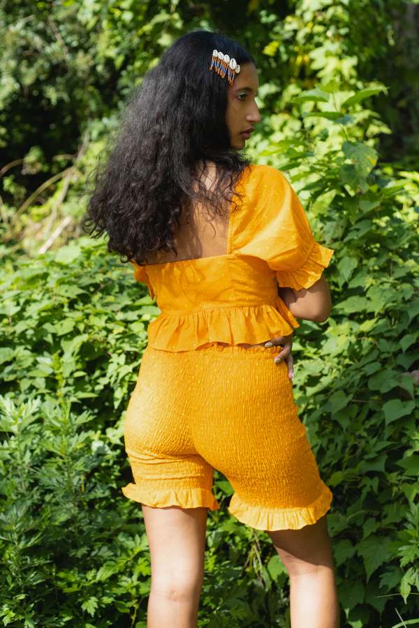 Abacaxi Smocked Shorts