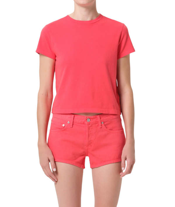 AGOLDE Adine Shrunken Tee