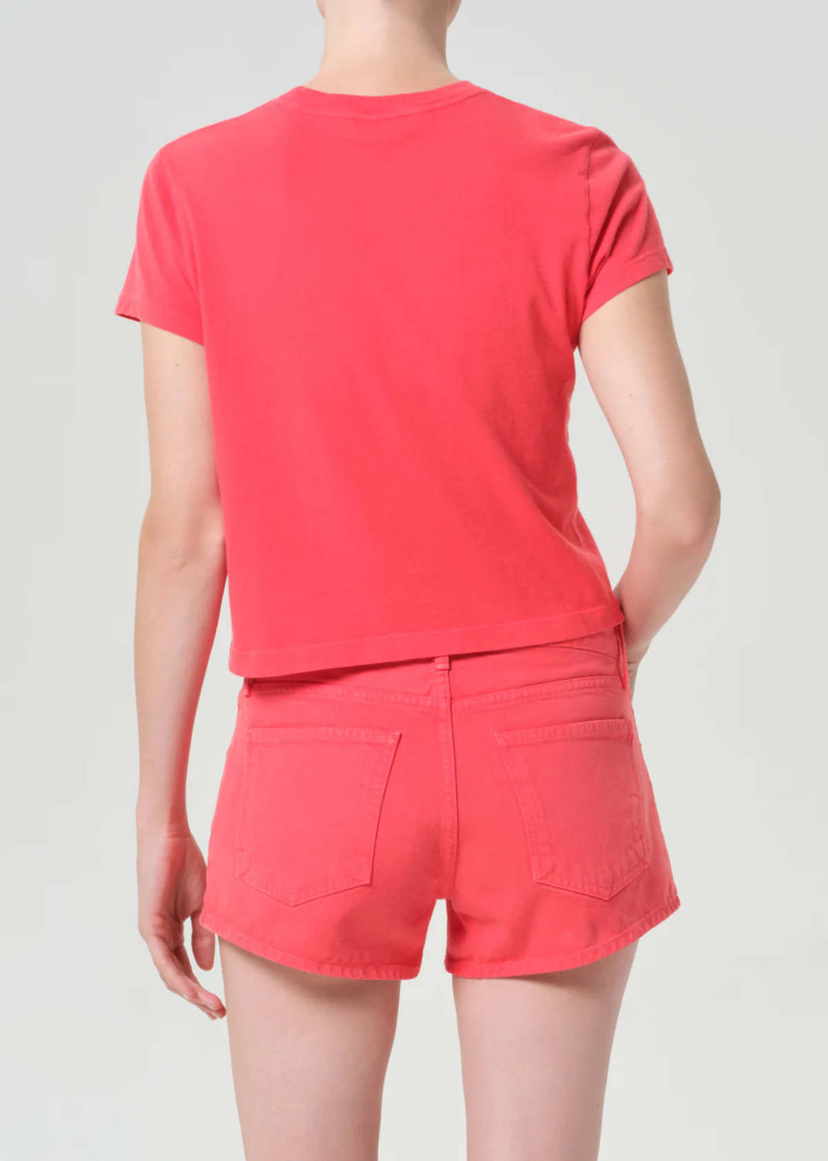 AGOLDE Adine Shrunken Tee - Image 2 of 5