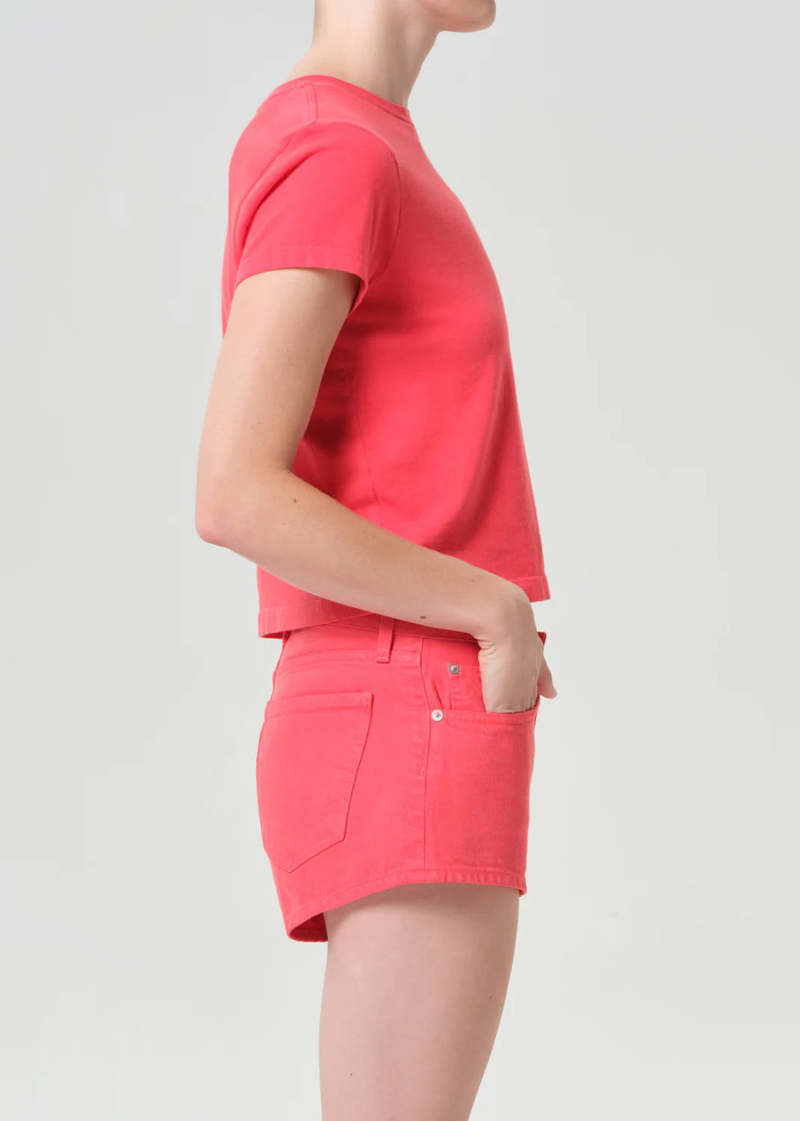 AGOLDE Adine Shrunken Tee