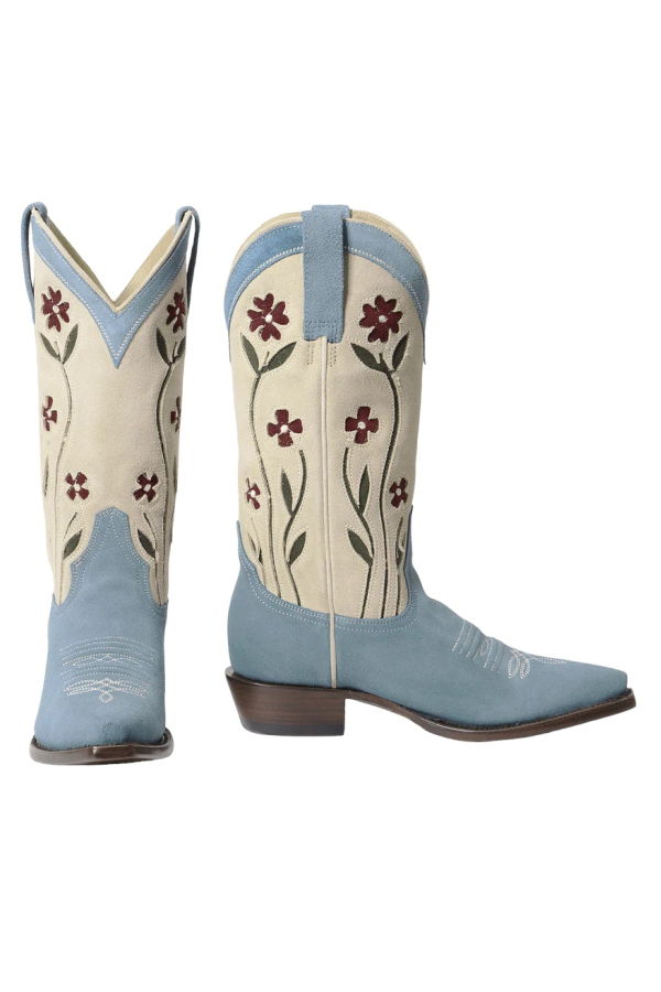 The Great. X Stetson Cowboy Boot - Blue