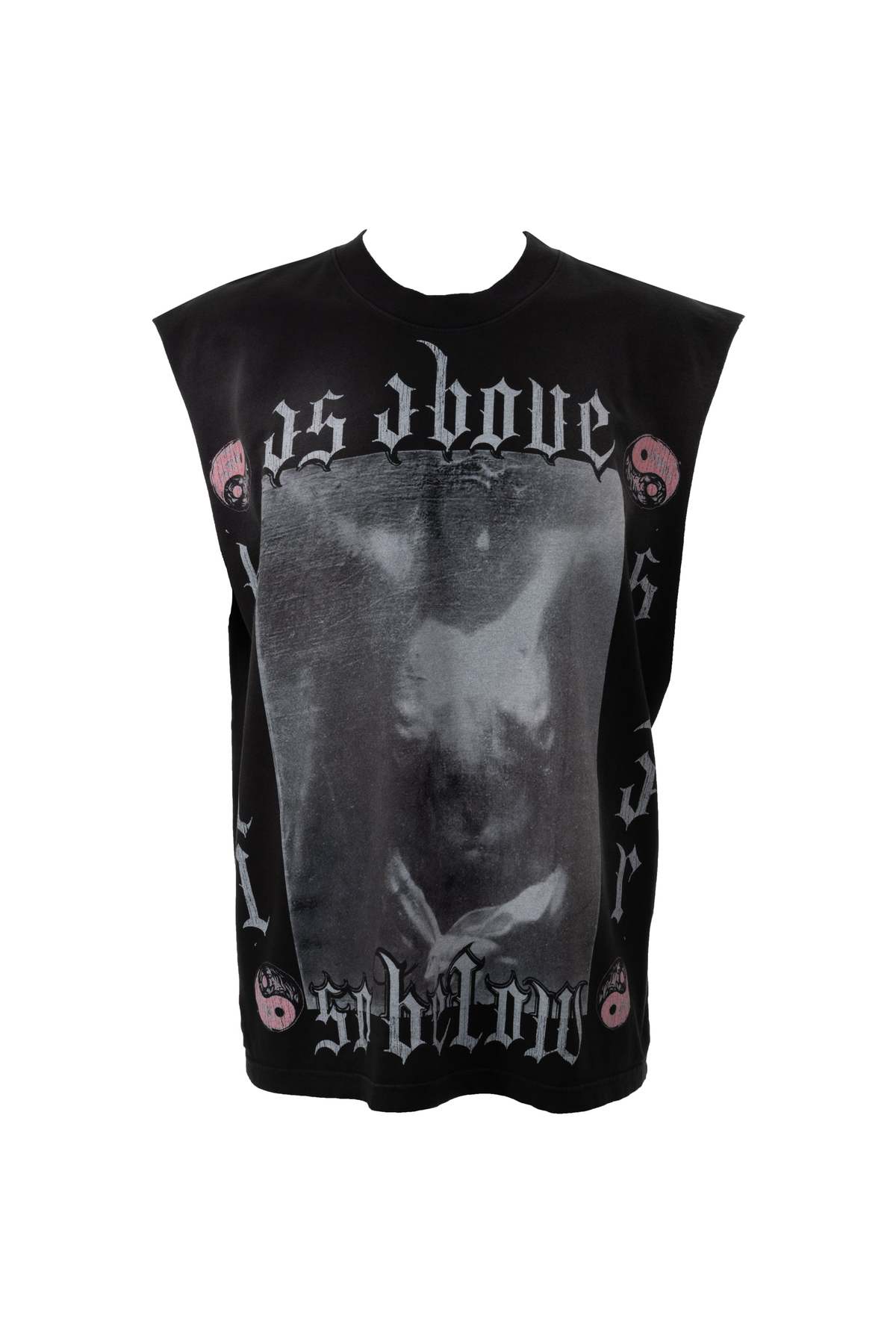 Hellstar As Above So Below Muscle Tee - Black - Image 1 of 3