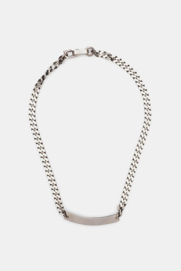 werkstatt:münchen Silver Cable-Link Chain Necklace