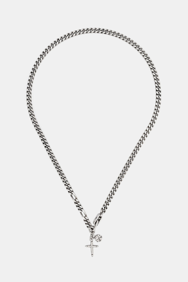 werkstatt:münchen Silver Faith Love Hope Necklace