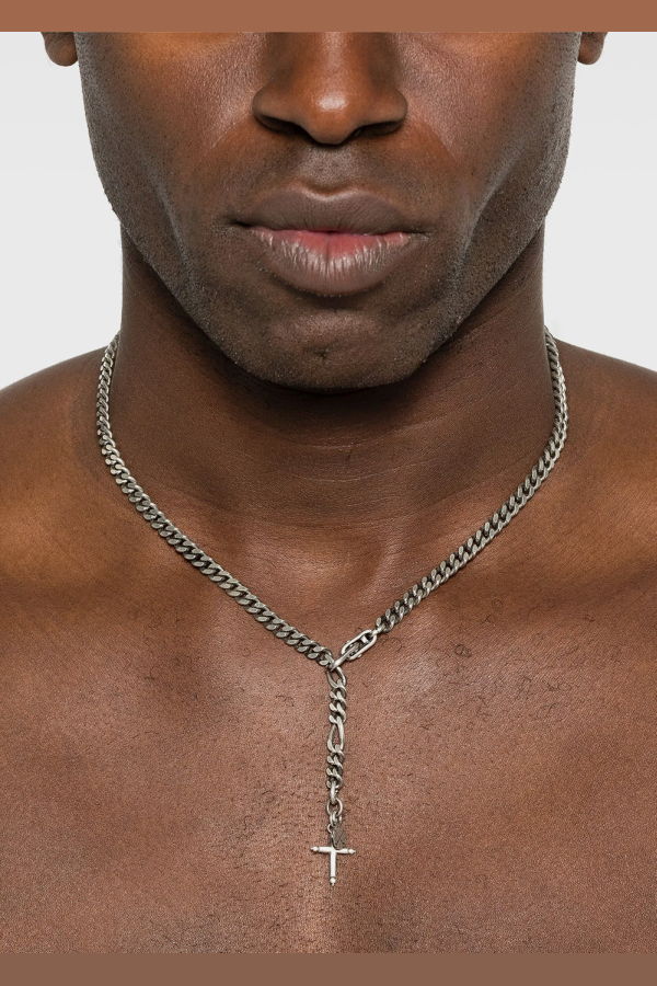 werkstatt:münchen Silver Faith Love Hope Necklace