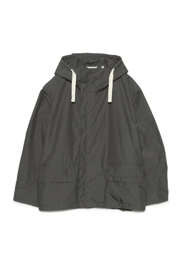 Nanamica Hooded Deck Jacket - Charcoal